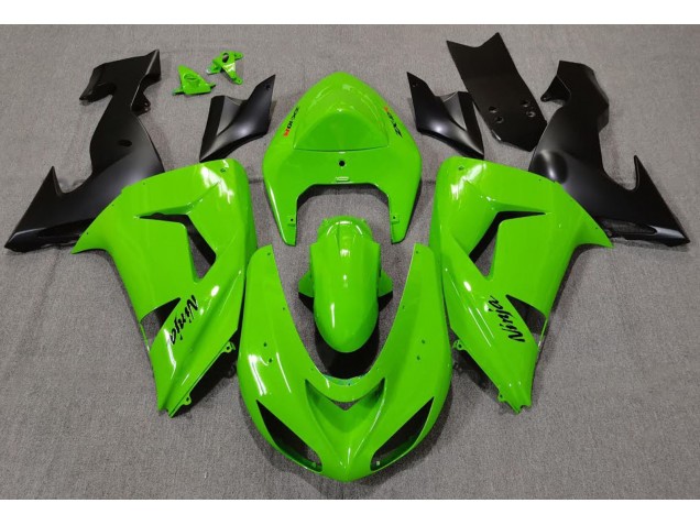 Verde 06-07 ZX10R Carenado Moto Verde 06-07 ZX10R Carenado Moto