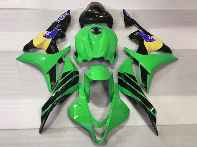 Verde & Azul Toro 07-08 CBR600RR Carenado Moto Verde & Azul Toro 07-08 CBR600RR Carenado Moto
