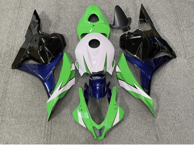 Verde & Blanco 09-12 CBR600RR Carenado Moto