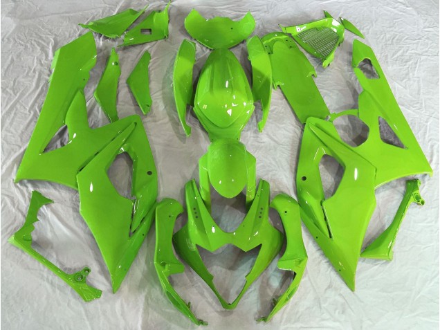 Verde Brillante 05-06 GSXR 1000 Carenado Moto Verde Brillante 05-06 GSXR 1000 Carenado Moto
