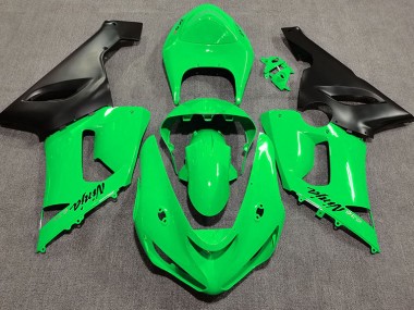 Verde Brillante 05-06 ZX6R Carenado Moto