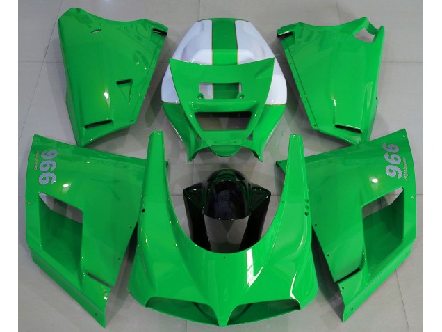 Verde Brillante 93-05 Ducati 996 748 916 998 Carenado Moto Verde Brillante 93-05 Ducati 996 748 916 998 Carenado Moto