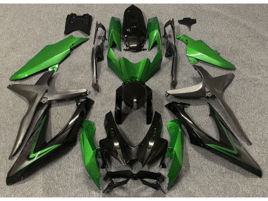 Verde Brillante & Verde R 08-10 GSXR 600-750 Carenado Moto