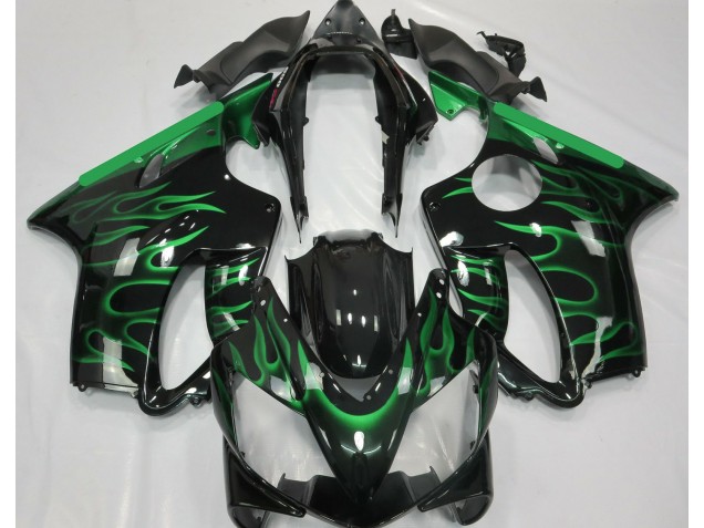 Verde Claro Llama 04-07 CBR600 F4i Carenado Moto