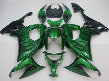 Verde Llama 08-10 ZX10R Carenado Moto