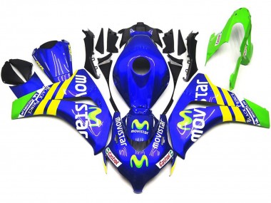 Vibrante Movistar 08-11 CBR1000RR Carenado Moto