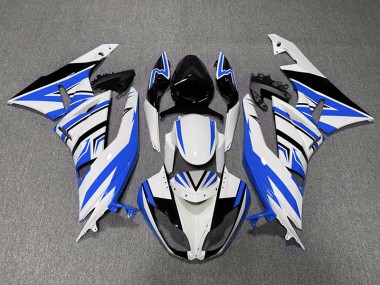 Zag Azul Blanco & Negro 09-12 ZX6R Carenado Moto